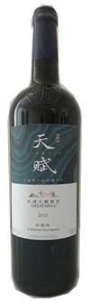 中粮酒业, 长城天赋酒庄赤霞珠干红葡萄酒, 贺兰山东麓, 宁夏, 中国 2015